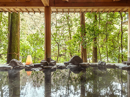 渓流露天風呂 鶴仙 イメージ