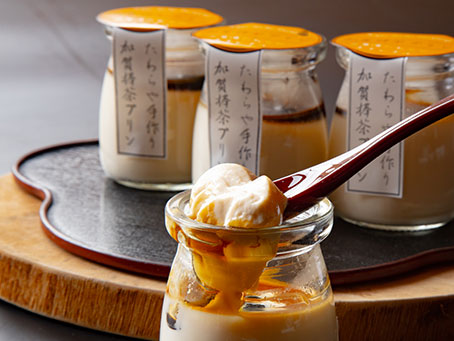 たわらや特製 加賀棒茶プリン イメージ