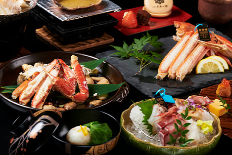 加能ガニ尽くし懐石 イメージ