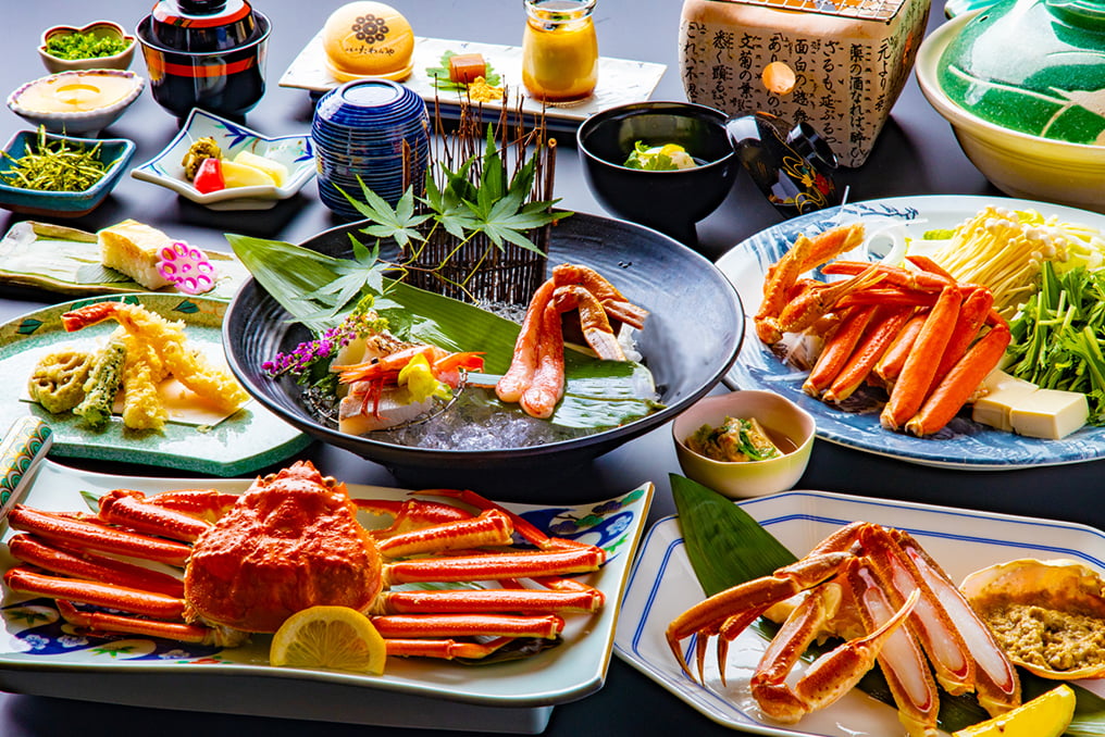 7種のカニ尽くし会席 イメージ